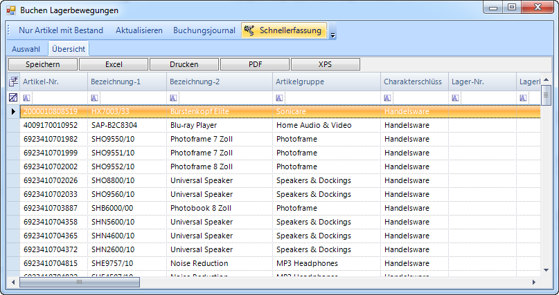buchungsjournal excel