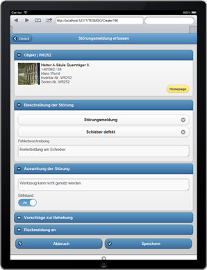 Störungserfassung