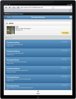 Störungsmeldungen